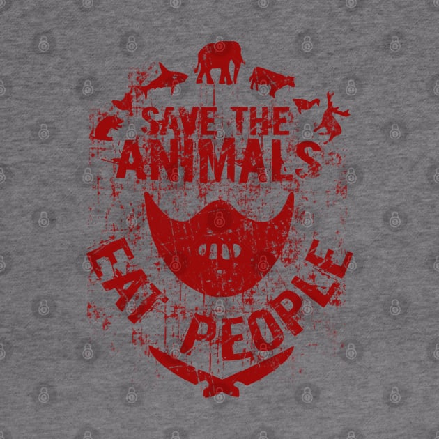save the animals EAT PEOPLE #2 by FandomizedRose